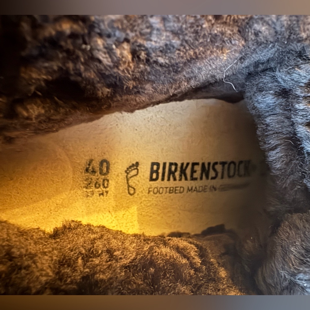 Birkenstock Bakki Ankle Boot Mocha Suede w/ Shearling Lining Size 40 EU/9W/7Men - Picture 3 of 16